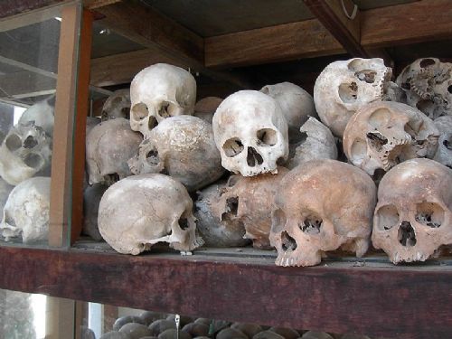 Killing Fields Memorial at Choeung Ek