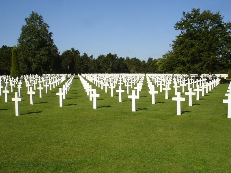 The American Cemetery and Memorial in Colleville-sur-Mer