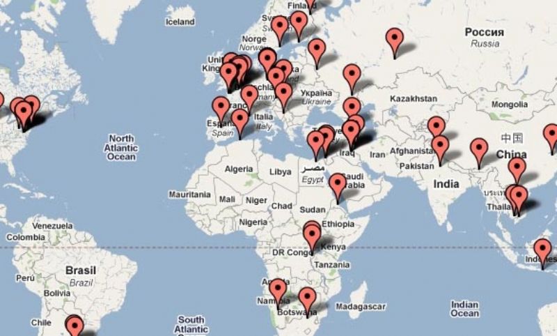 Introducing the war memorial Google Map 